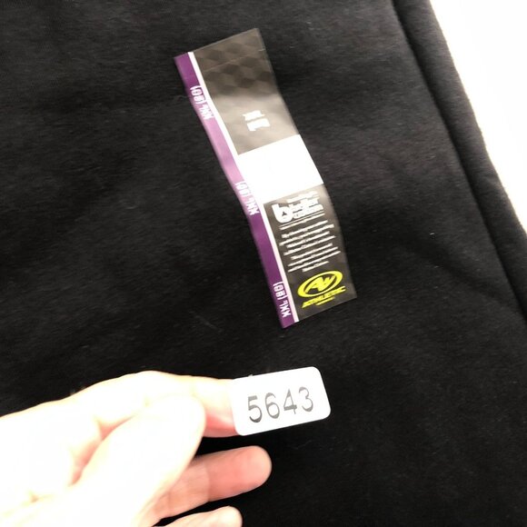 NWT Athletic Works Mens Activewear Pants XXL Black Fleece Straight Sweatpants - Picture 4 of 14